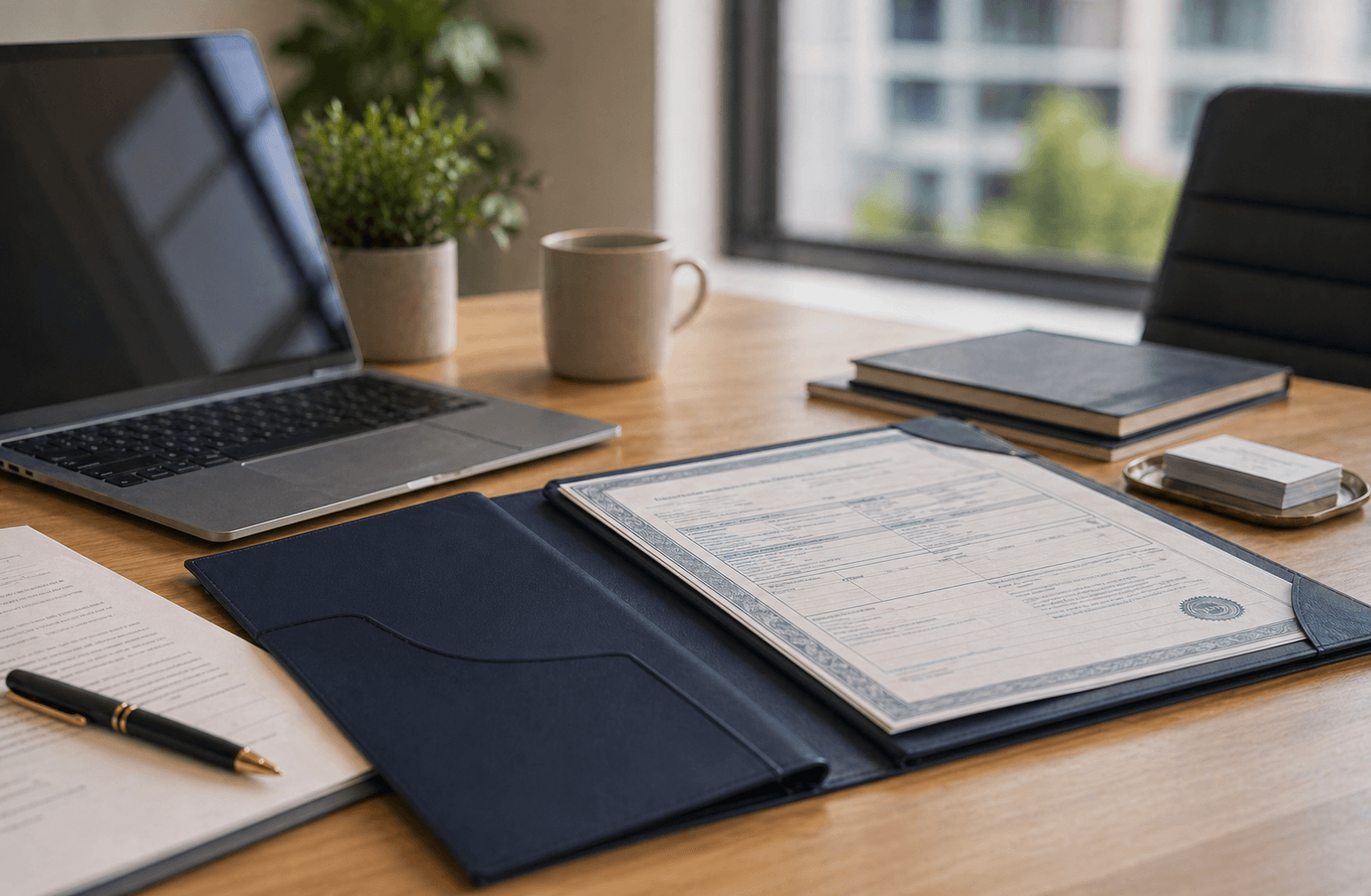 Certificate of insurance request documents prepared for contract review