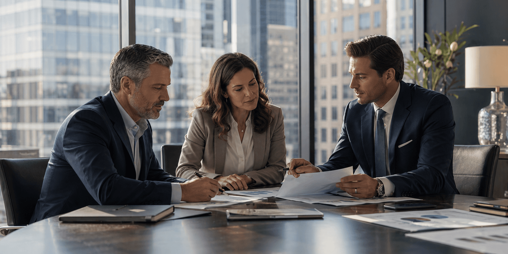 Umbrella and excess liability insurance limit review in a business meeting